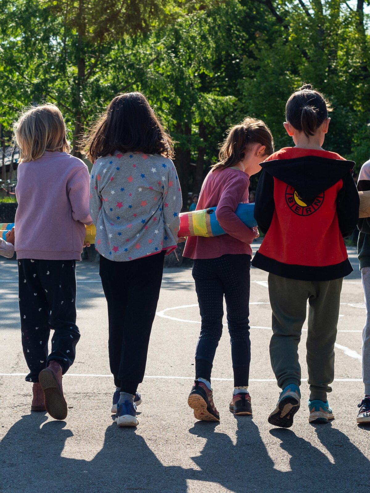 Lebensraum mit jungen Kindern gestalten – Projektwoche Aufwertung Pausenplatz